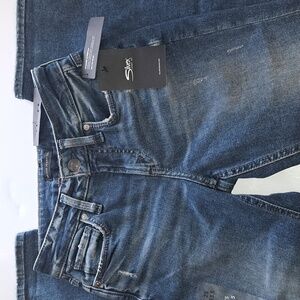Silver Jeans Co. Suki Capri Indigo Size 25/23.5